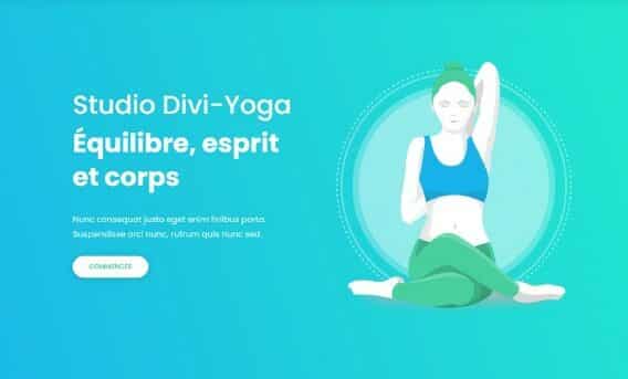 Site inspiration studio de Yoga
