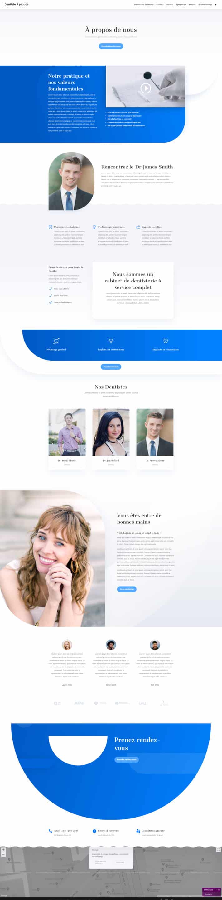 screencapture elegantthemes layouts health fitness dentist about page live demo 2022 08 08 16 13 10