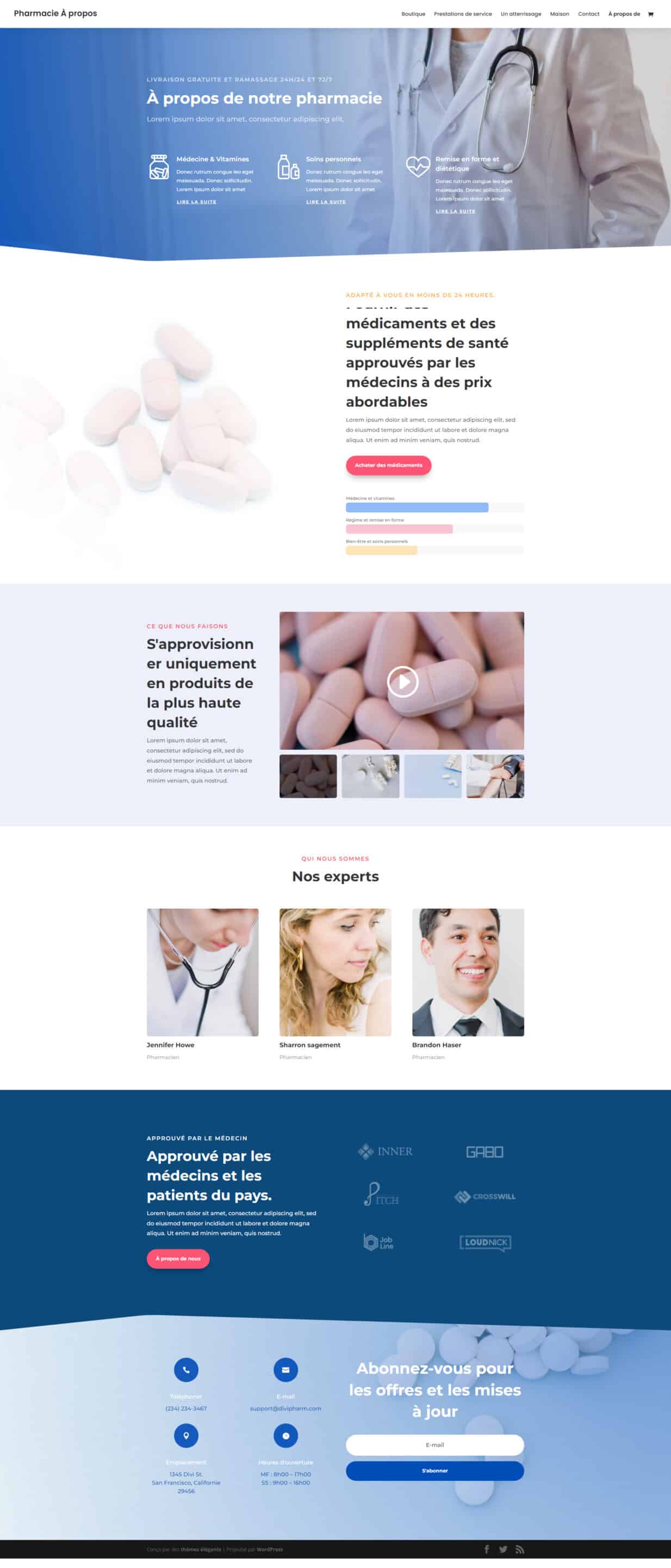screencapture elegantthemes layouts health fitness pharmacy about page live demo 2022 08 05 17 47 56
